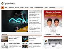 Tablet Screenshot of liputanlima.com